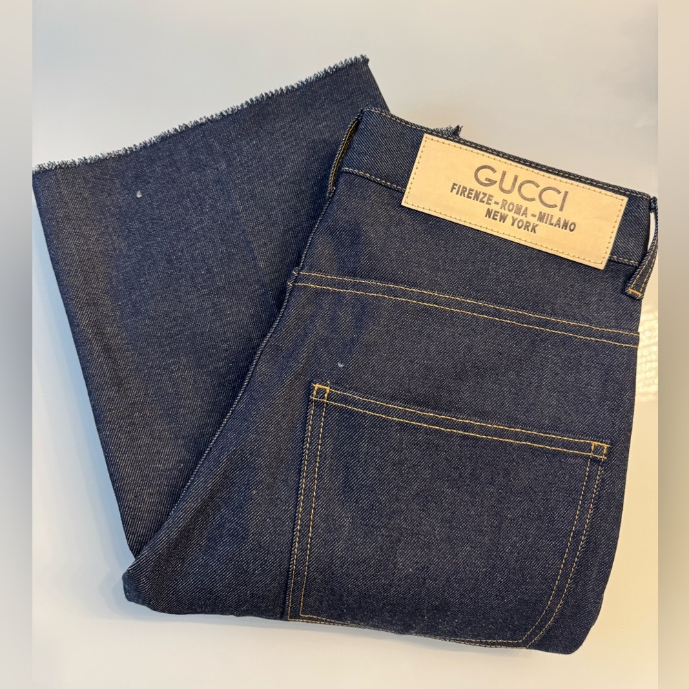 Men’s Gucci Logo Patch Jean